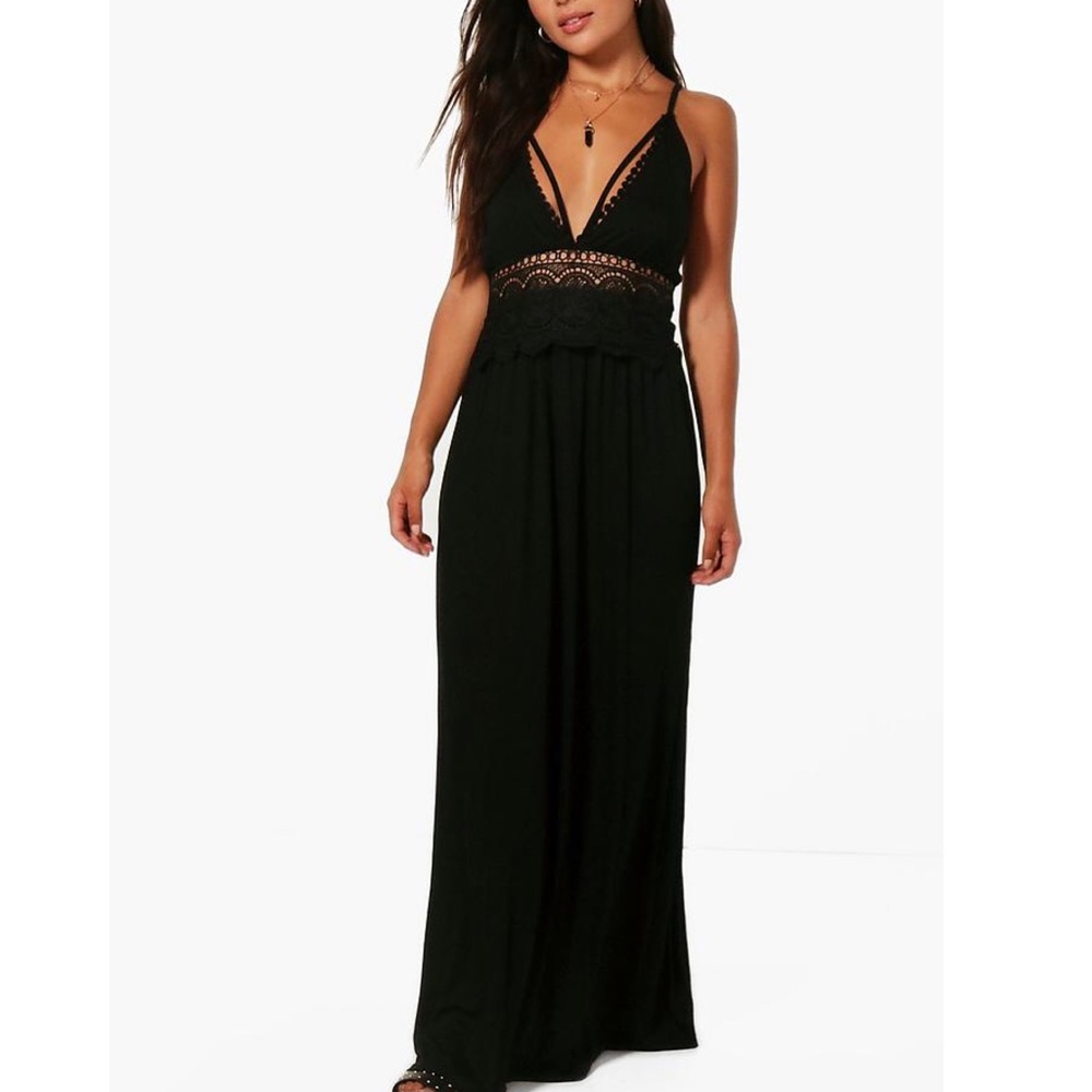 Size 0 Black Maxi